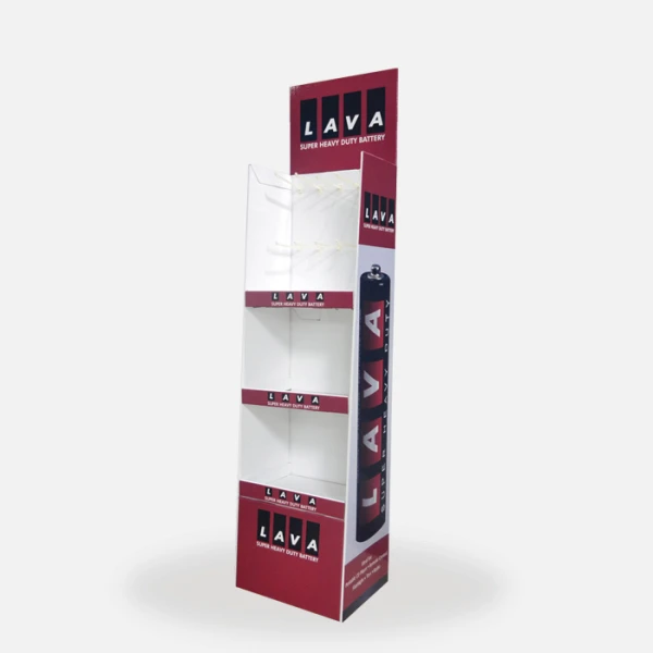 Display Shelf With Hooks