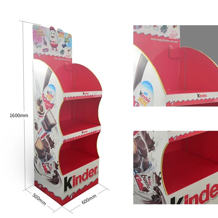 ​Floor Cardboard Display Rack For Supermarkets